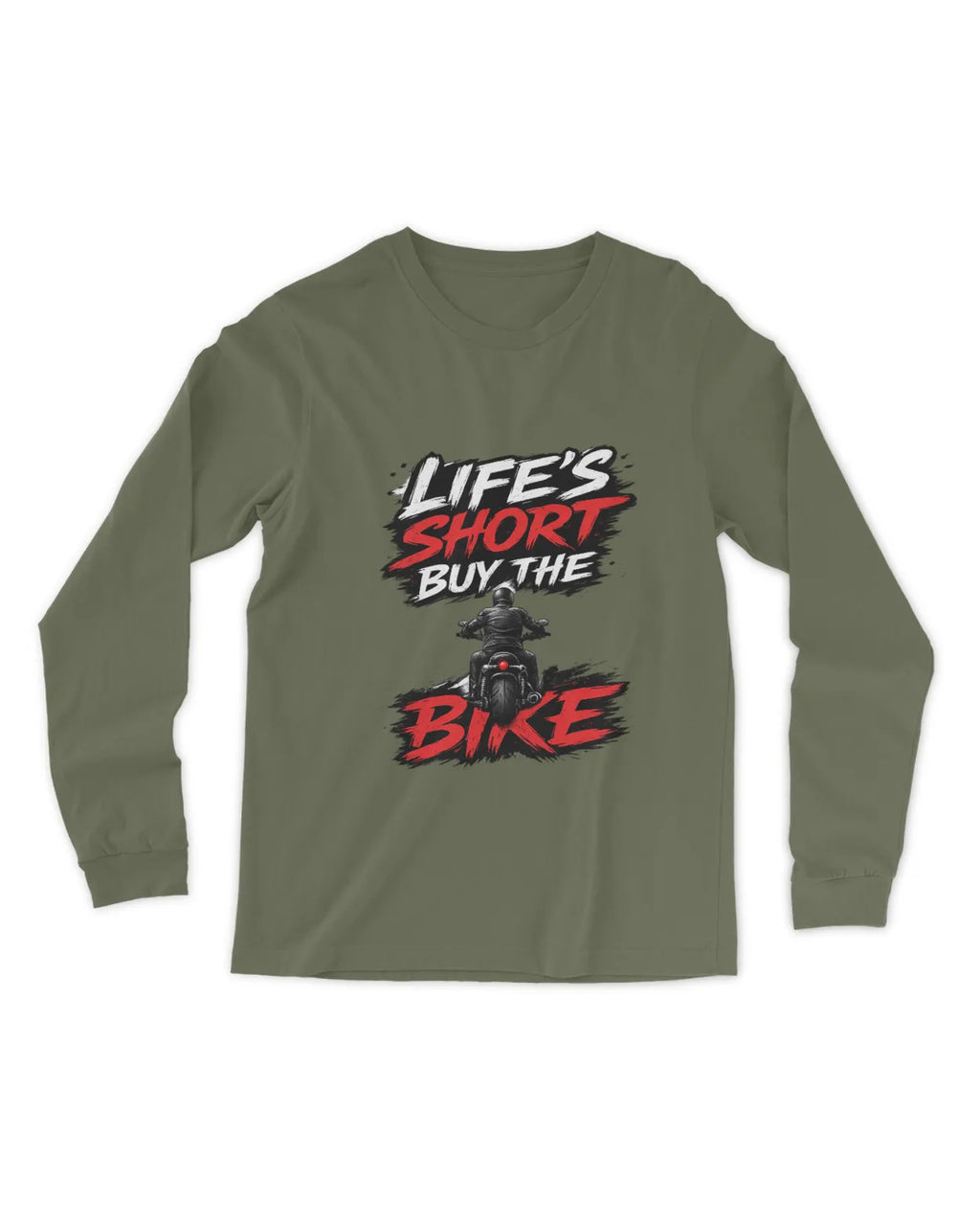 Mens Buy the Bike Longsleeve T-Shirt