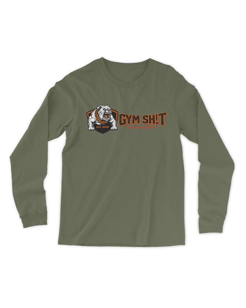 Mens Work Harder long sleeve T