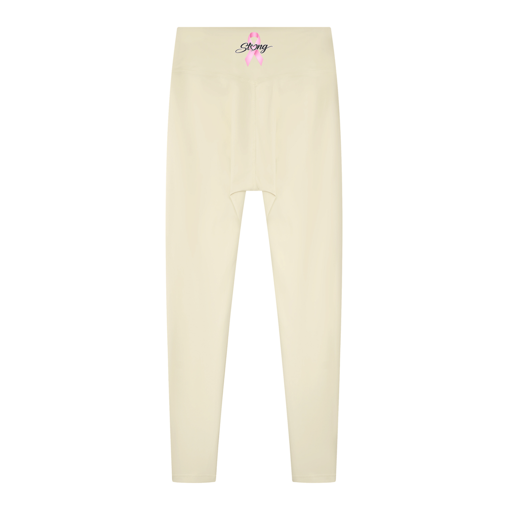 Women's Solid High Rise Leggings - strong