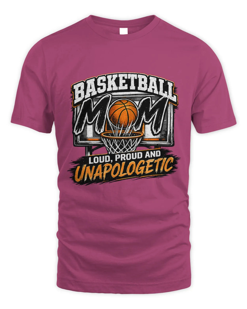 Unapologetic basketball mom t-shirt