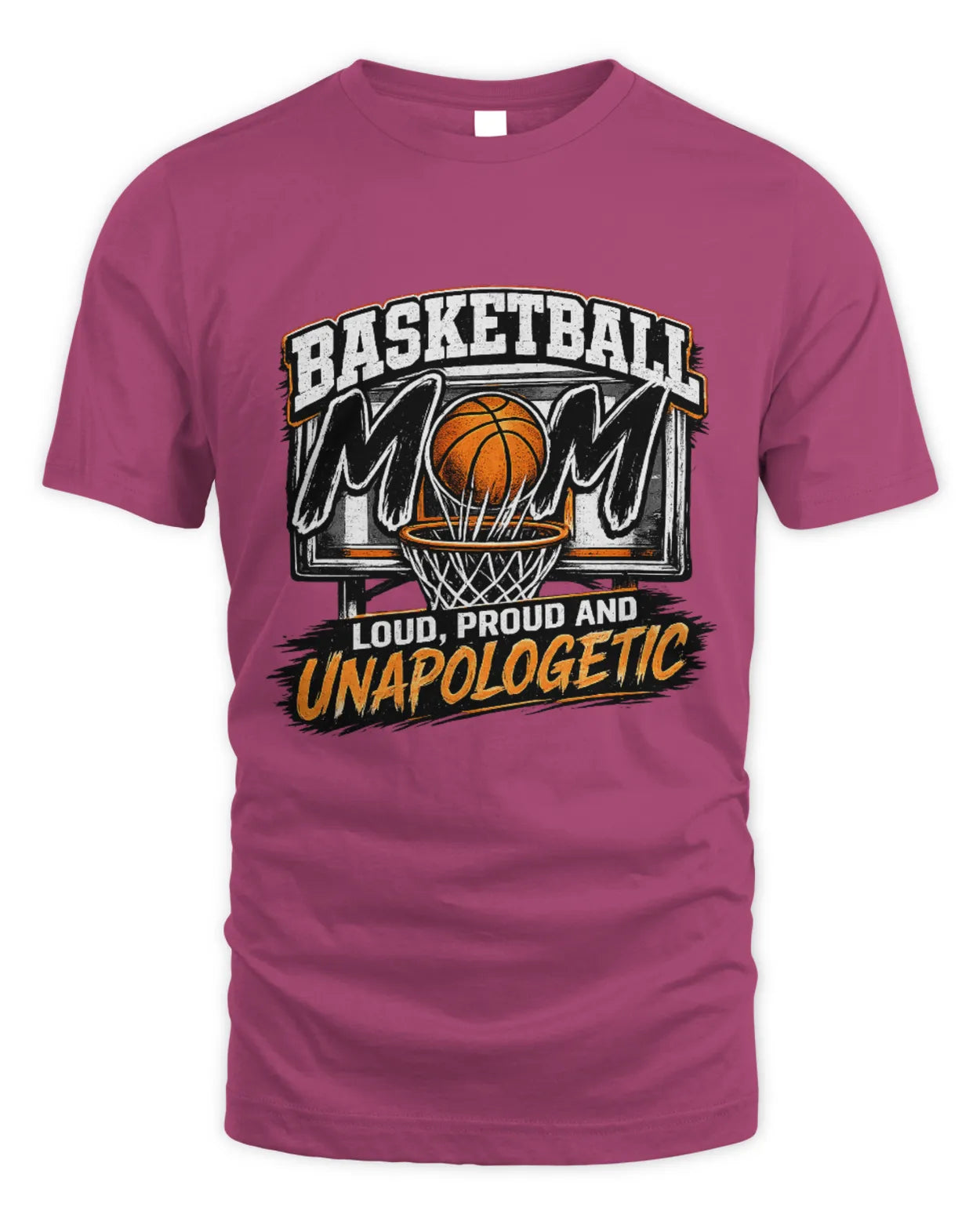 Unapologetic basketball mom t-shirt