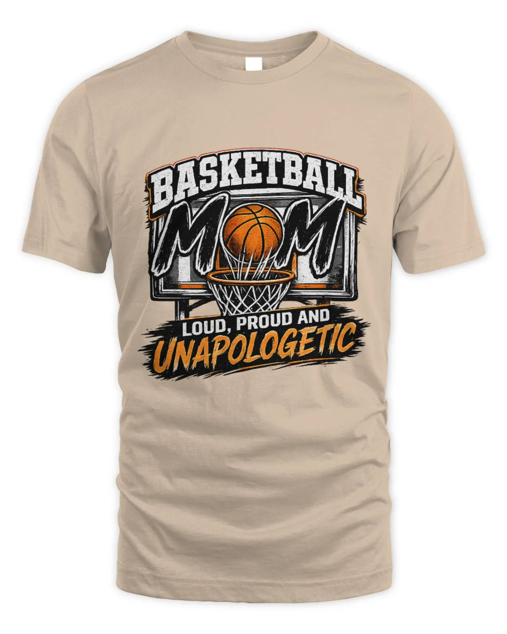 Unapologetic basketball mom t-shirt