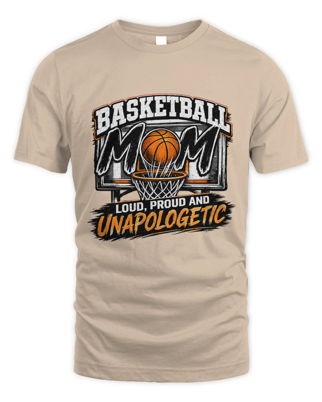 Unapologetic basketball mom t-shirt