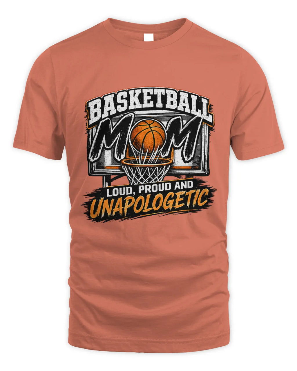 Unapologetic basketball mom t-shirt