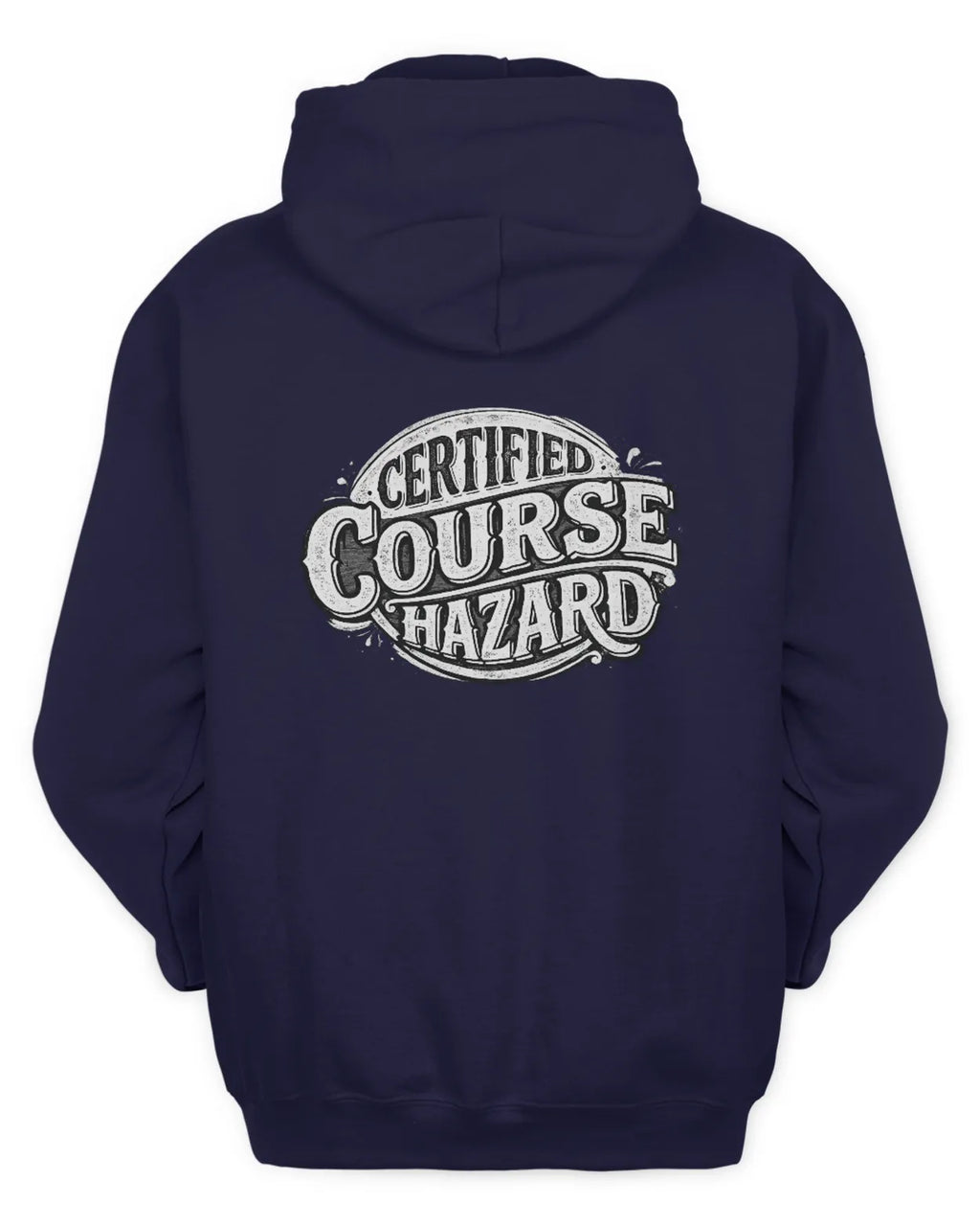 Course Hazard Zip up hoodie