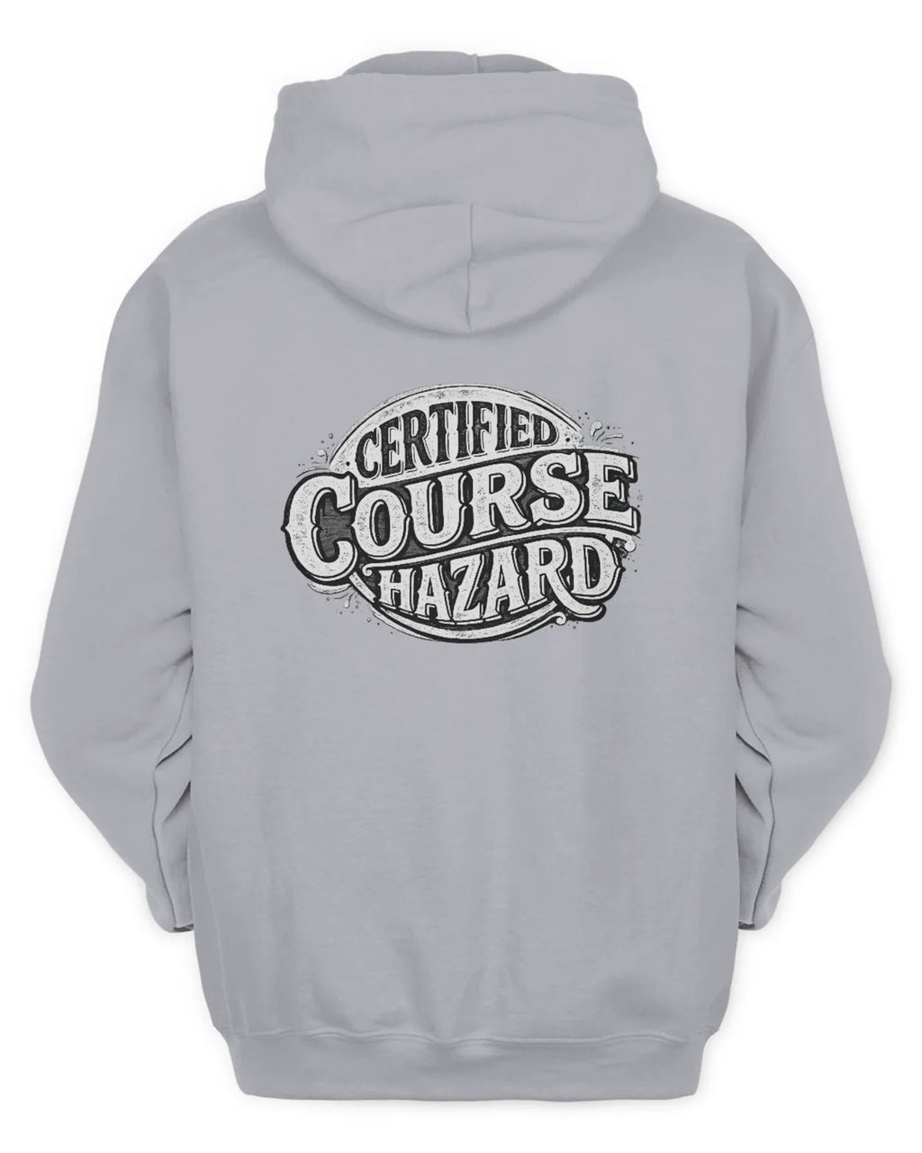 Course Hazard Zip up hoodie