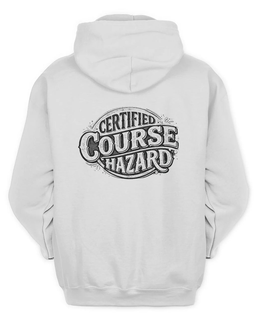 Course Hazard Zip up hoodie