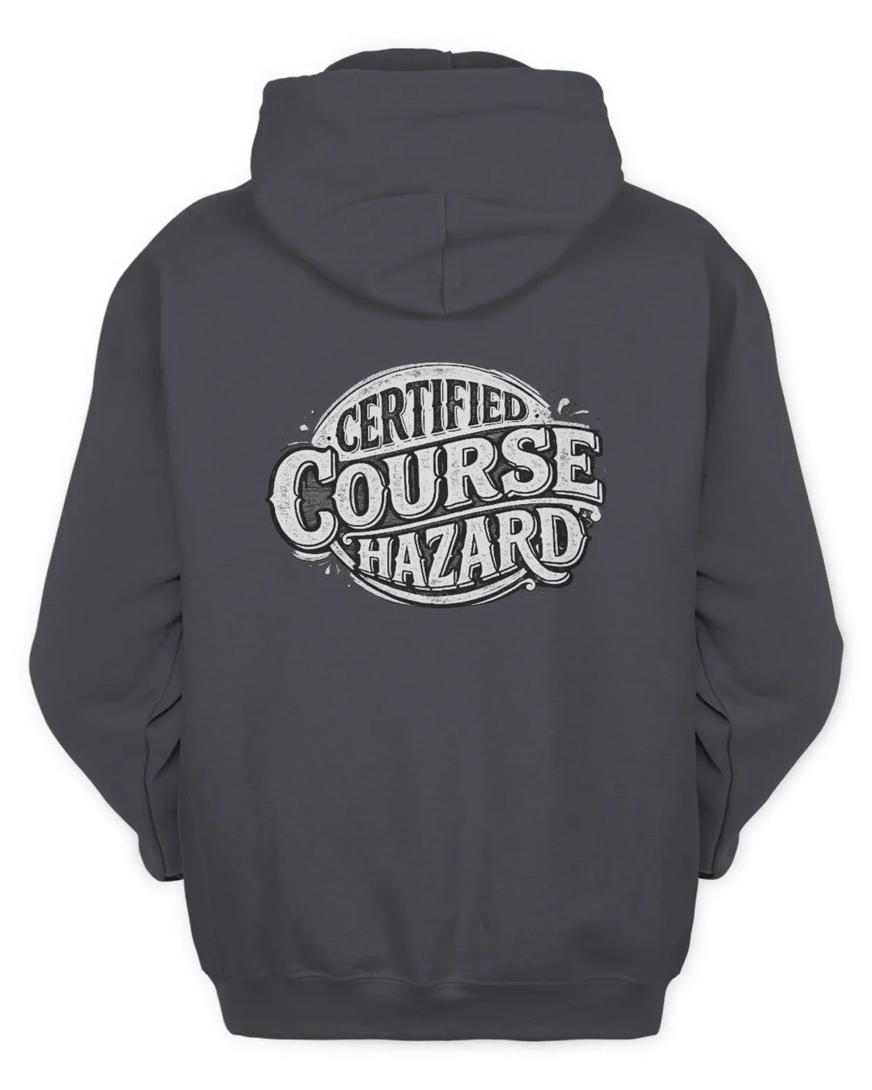 Course Hazard Zip up hoodie