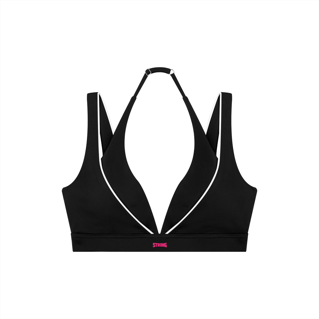 Women’s Halter Neck Yoga Sports Bra - Strong