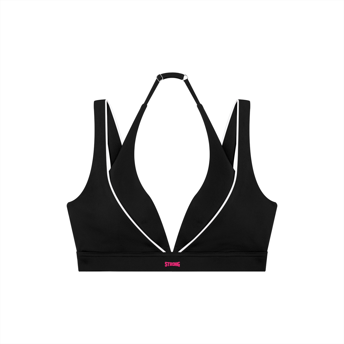 Women’s Halter Neck Yoga Sports Bra - Strong